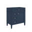 Meuble-lavabo de 30 po sans lavabo supérieur, armoire contemporaine avec 2 tiroirs et 1 tiroir basculant-2130462619