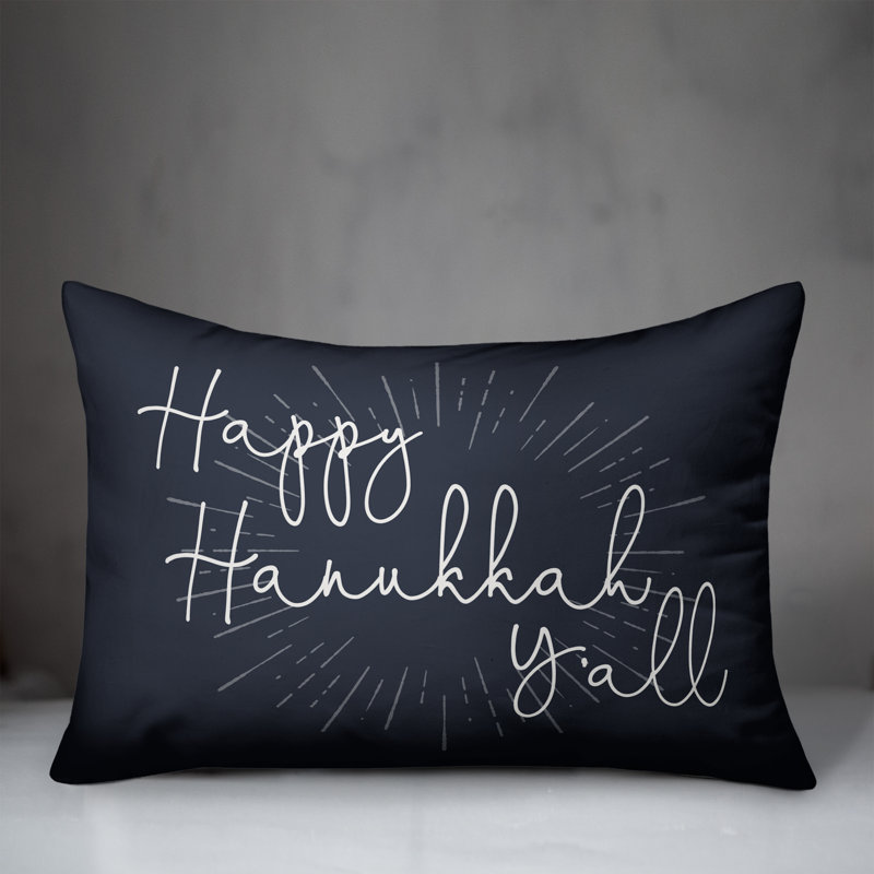  Coussin Happy Hanukkah Y'all