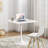 Square Mid-century Dining Table Coffee Table