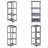 41.7 H x 15.7 W Acrylic Display Shelf