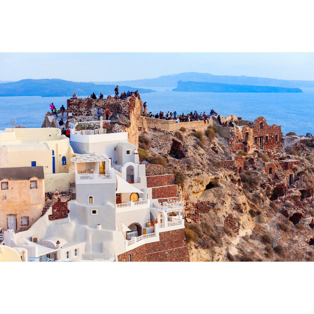 Santorini - Leinwandbild