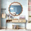 Miroir décoratif rond en bois massif Wavy-905634676-905634664