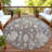 Machine Washable Indoor/Outdoor Chantille ACN2355 Traditional Rug-432467835
