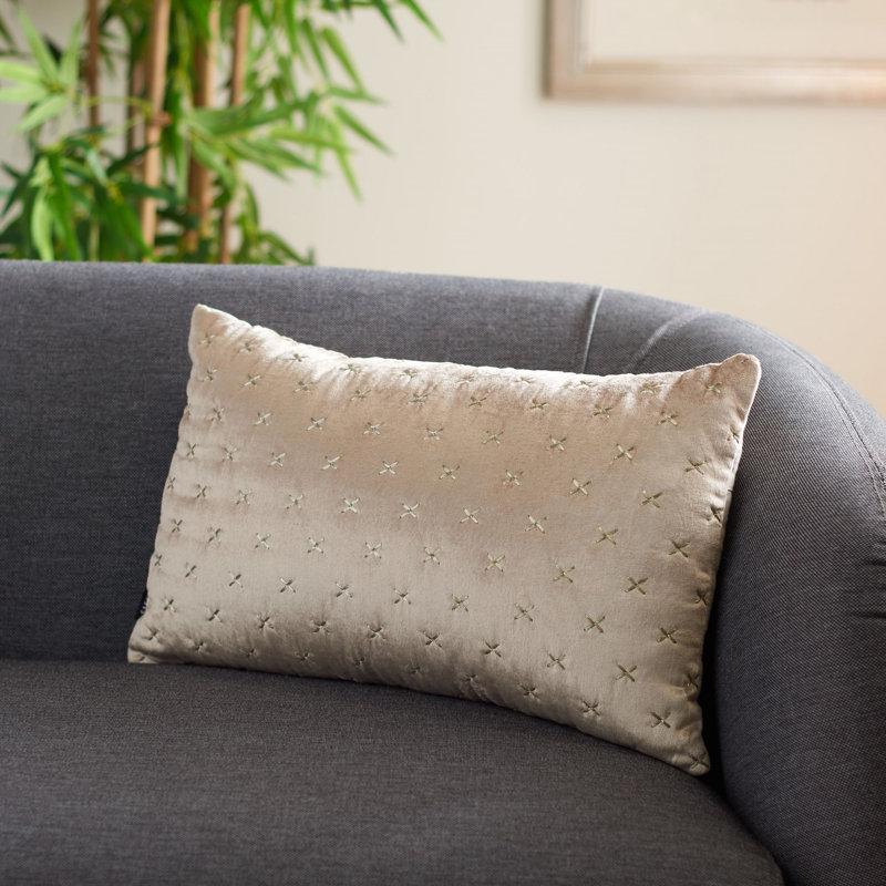 Deana Rectangular Pillow Cover & Insert, Beige