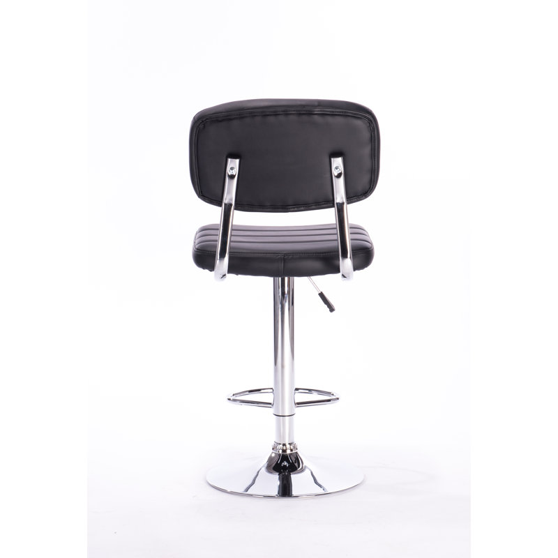 Tabouret de bar rotatif à hauteur ajustable