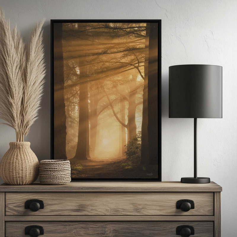 «A Brilliant Morning» par Martin Podt, reproduction d'art, L 12 po x H 18 po, Tanné, Toile avec cadre