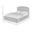 Siegbert Solid Wood Ottoman Storage Bed-69975101