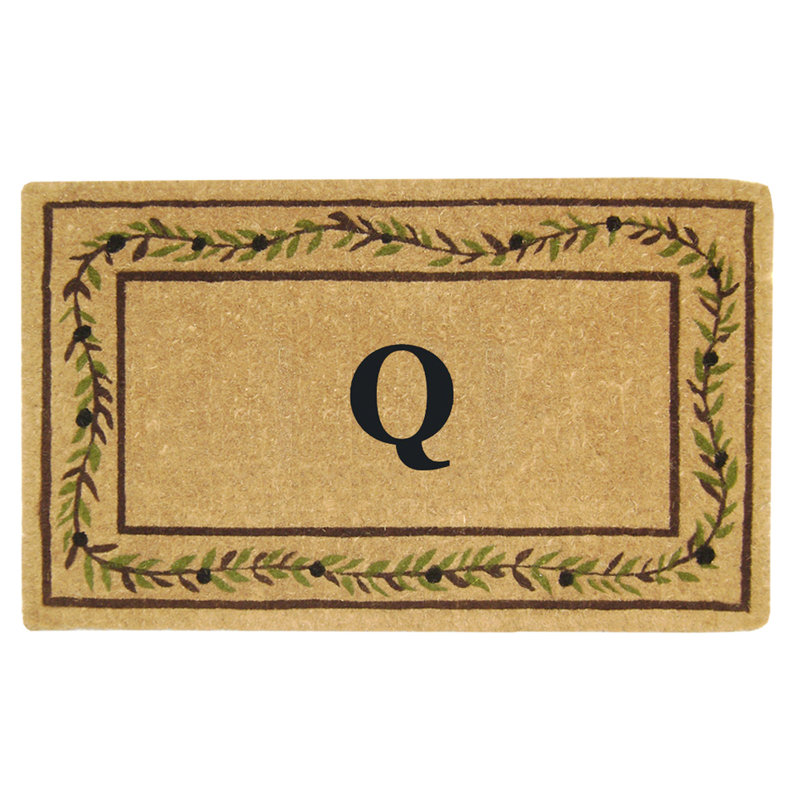 Tapis d'entrée antidérapant 36 po L x 22 po, Q