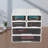 Office Stackable Storage Box With 6 Drawers-White-666290053
