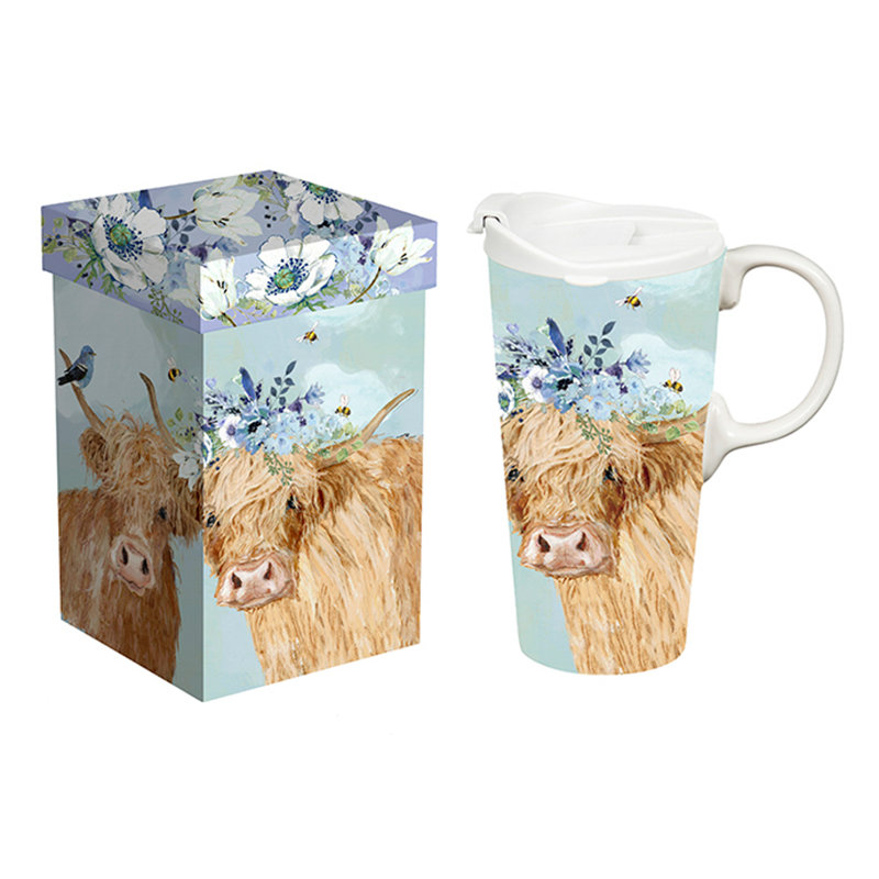 Nefisa Ceramic Latte Mug