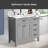 35.5'' Single Bathroom Vanity Base Only-94619923