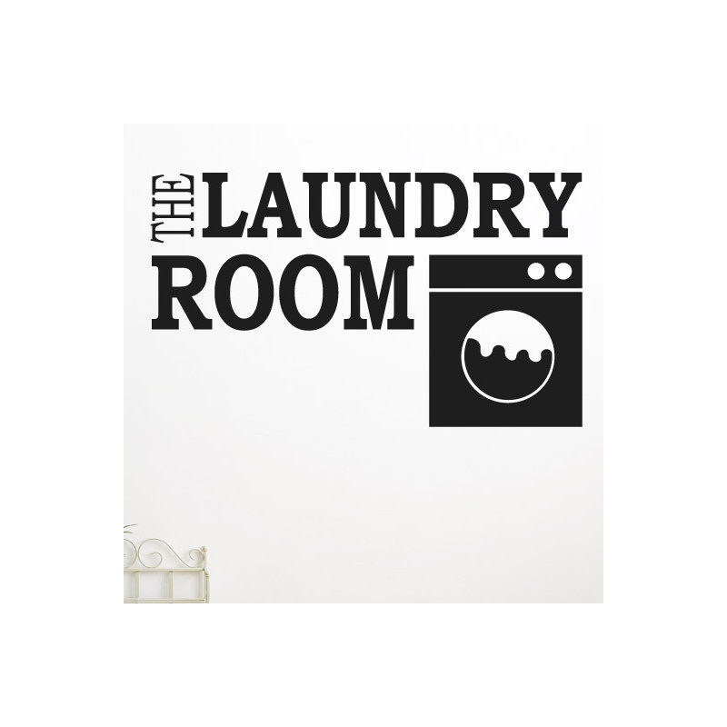 Non-Wall Damaging Wall Decal, Large, Black