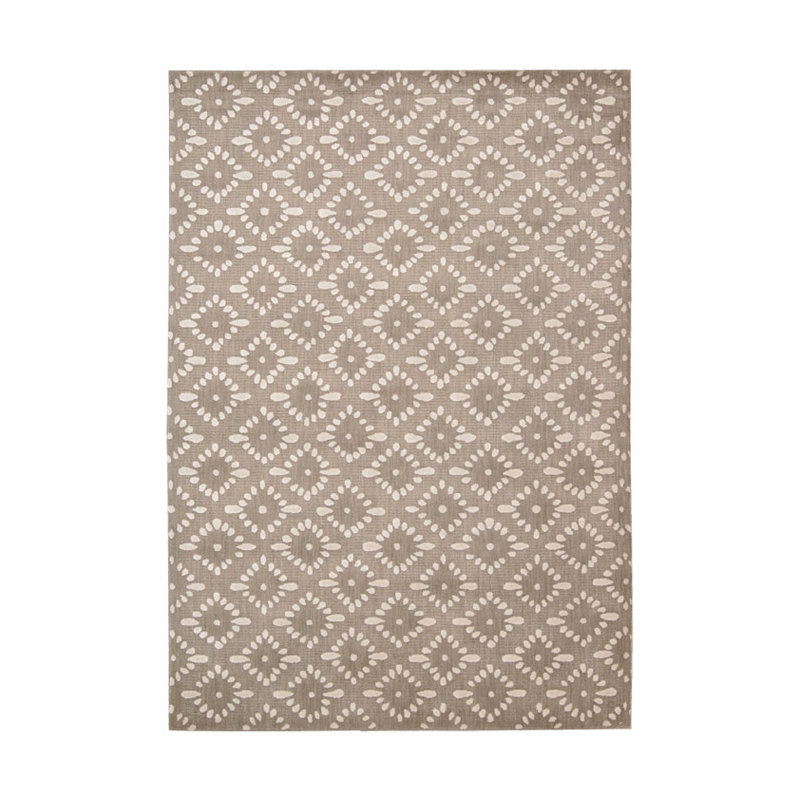 Lotus Wool Tamarind Indoor/Outdoor Area Rug, Rectangle 3'9" x 5'9"