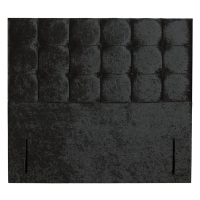 Barlow Upholstered Velvet Panel Headboard