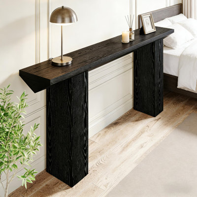 Console triangulaire, canapé, table d'entrée moderne avec rangement polyvalent et esthétique élégante pour les espaces compacts
