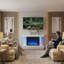 Belfry Heating 160cm W White Electric Fireplace