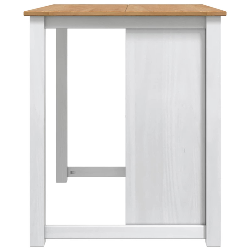  Kitchen Island Set with Drawer PANAMA 2 pcs Solid-Pine Trolley Rolling, null