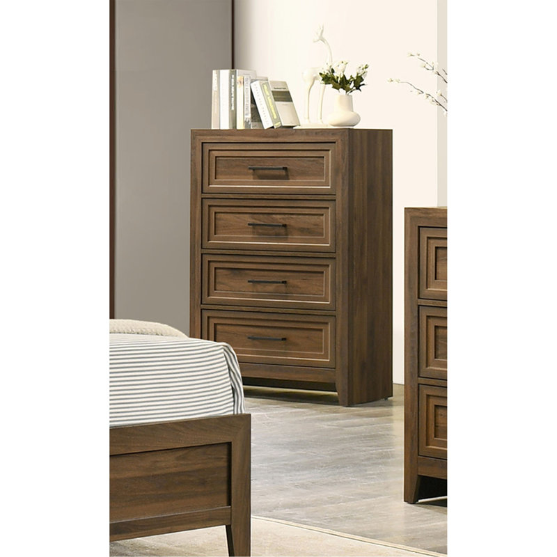 Commode contemporaine à 4 tiroirs 1pc