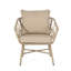 Fauteuil club Boho avec coussins résistants à l'eau
