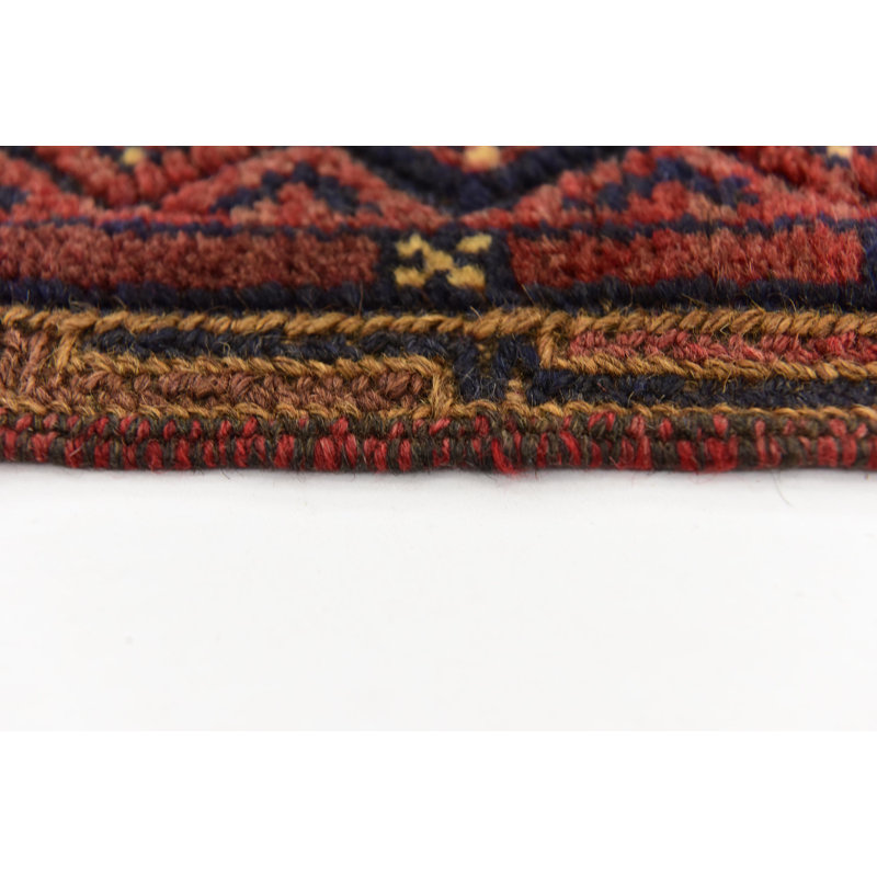 Earley One-of-a-Kind 4'9" X 6'5" New Age Wool Area Rug in Red