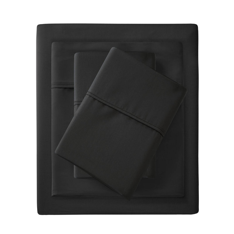 Black Queen 1500 Thread Count Cotton Blend Sheet Set