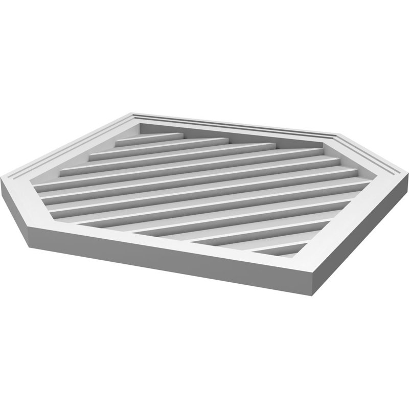 Bouche verticale verticale à hauteur réglable 11/12 po, H 36 po x l 28 po x P 1,5 po