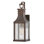Beacon Hill Brown 18" H Seeded Glass Outdoor Wall Lantern