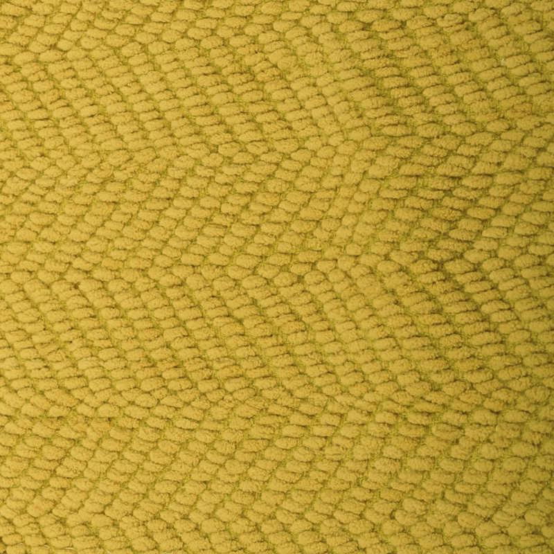 Lemon Curry Knitted Reversible Throw Blanket, 50"x60"