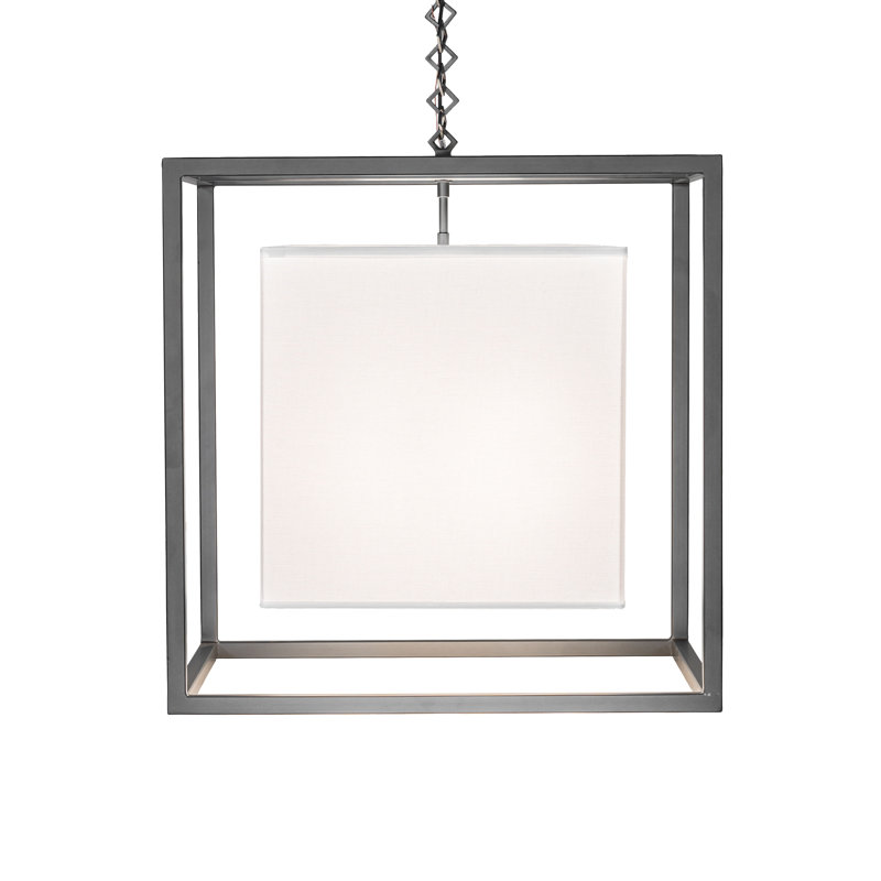 22" Square Kitzi Box Pendant