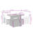 Vidaxl Garden Sofa Set