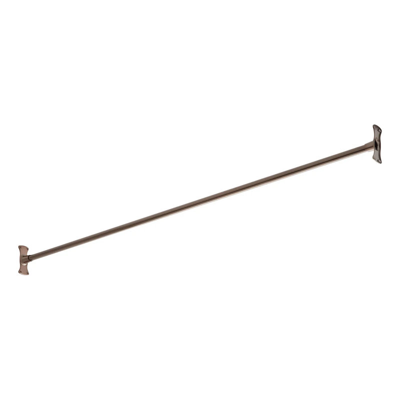 Tringle droite 60 "pour rideau de douche, Bronze huilé