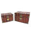Ensemble de boîte à trésor en bois avec serrure-1399847945