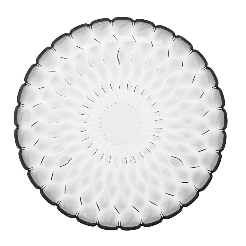 Jelly Acrylic Dinner Plate, Crystal