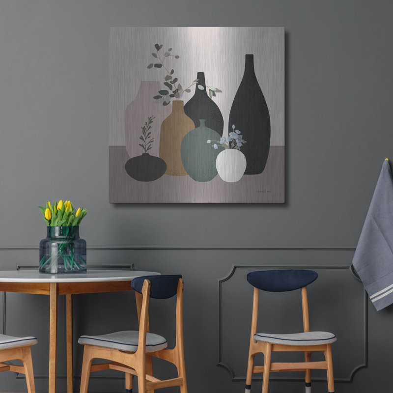  «Simple Vessels 2» par Danhui Nai, art mural en métal, H 36 po x l 36 po