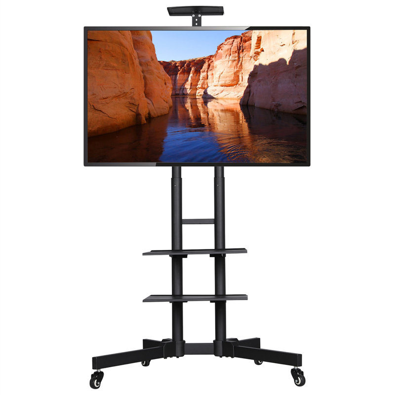 Yaheetech Single Screen Floor Stand Mount