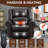Power Lift Recliner Chair Heat Massage Dual Motor Infinite Position Up To 350 LBS, Genuine Leather, Heavy Duty Motion Mechanism With USB Ports-331263382