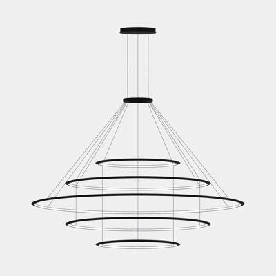 Circular 5 - Light LED Chandelier