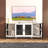 TV Stands with Metal Open Bookshelf-905284724