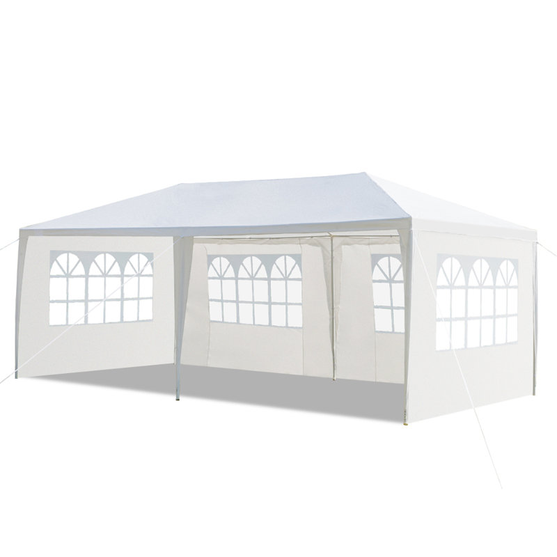 Tente pour fête en acier l 10 pi x P 20 pi