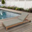 Outdoor Sunbrella® Chaise Lounge Cushion-811194753-818967192