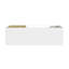 DUCASSE FIRECLAY KITCHEN WORKSTATION, 33", GLOSS WHITE-1671493020