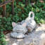 Statue de jardin chat fantaisiste et souriant-1661524978