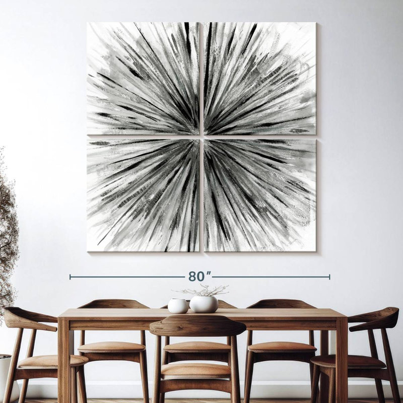 Staccato Burst, 74" H x 74" W
