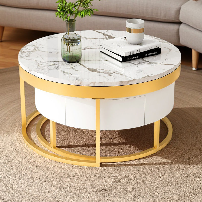 Table basse gigogne moderne avec tiroirs Modern