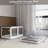 4-Pack Transparent Stackable Storage Bins with 5 Doors to Open with Wheels, Folding Plastic Craft Containers Large Closet Organizers Box-1221434917
