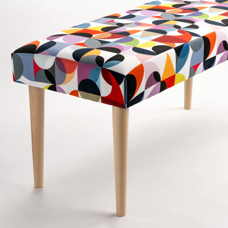Rosenkranz Wood Bench, H45 x W120 x D40cm