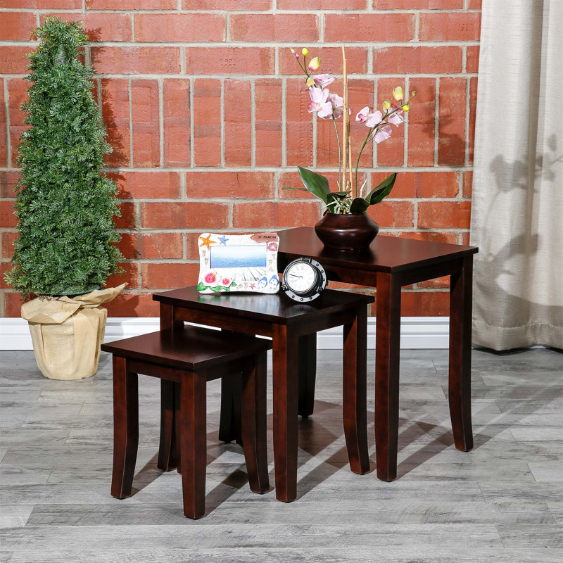 Dillon Nesting Tables, Dark Brown