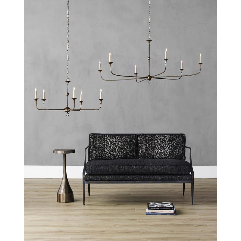 Nottaway 6 - Light Dimmable Classic / Traditional Chandelier, Pyrite Bronze