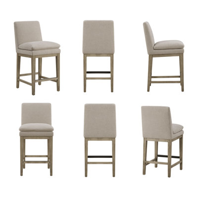 26'' H Upholstered Counter Stool