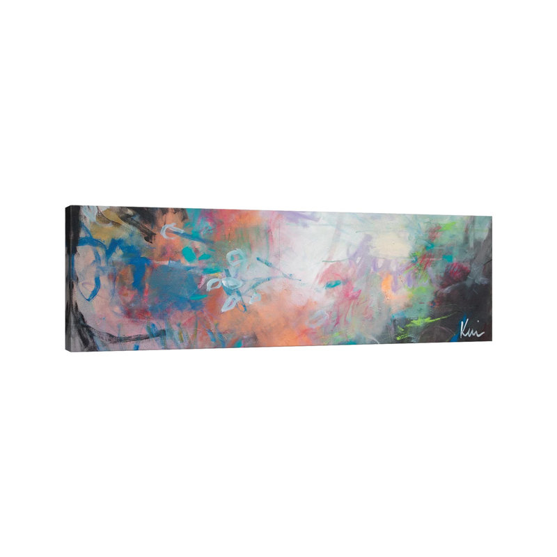 Embraced By Nature by Kerri Blackman - Panoramic Painting on Canvas, 30.48cm H x 91.44cm W x 3.81cm D, Wrapped Canvas